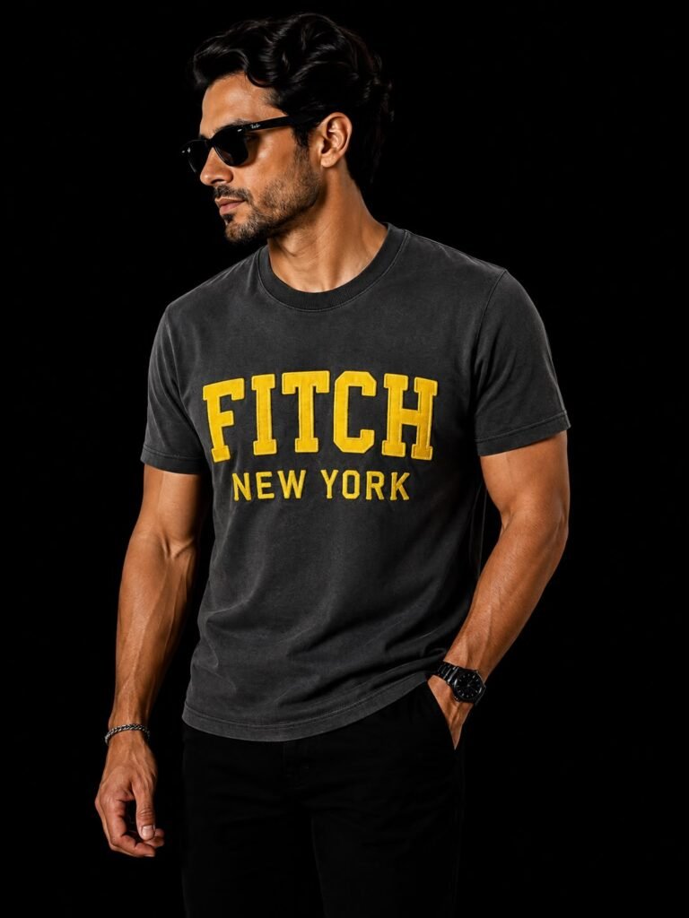Camisa esmerilhada FITCH new york